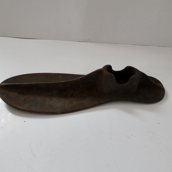 Antique cast Iron Cobbler Shoe Mold Shoe Forms set two Vintage shoemakers tool - Picture 3 of 10